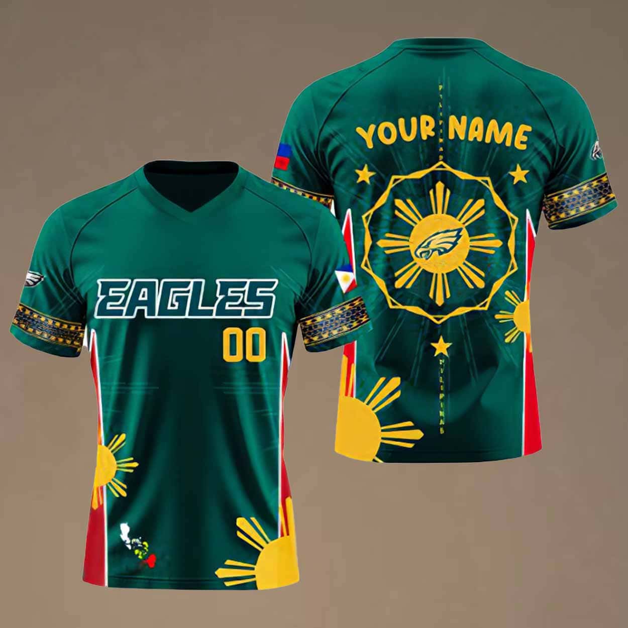 Eagles Filipino Heritage Month Football 2025 Jersey Eagles Filipino Heritage Month Football 2025 Jersey