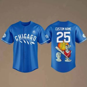 Chicago Cubs Greek Heritage 2025 Jersey 2