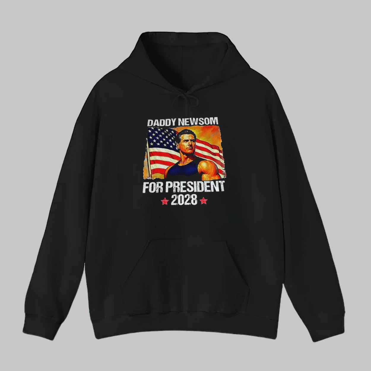 Gavin Newsom for President 2028 American Flag Shirt Gavin Newsom for President 2028 American Flag Shirt