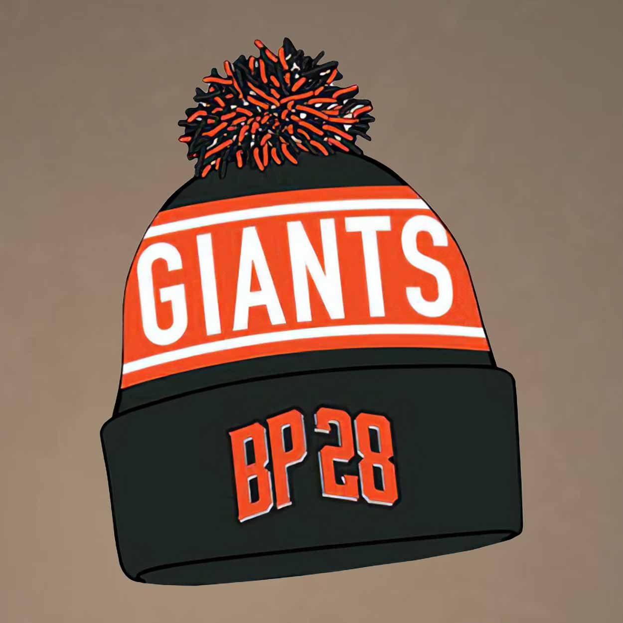 Giants Pediatric Cancer Awareness Day Beanie 2025 Giveaway Giants Pediatric Cancer Awareness Day Beanie 2025 Giveaway
