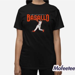 Samuel Basallo Slugger Swing Shirt 3