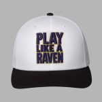 John Harbaugh Play Like A Raven Hat