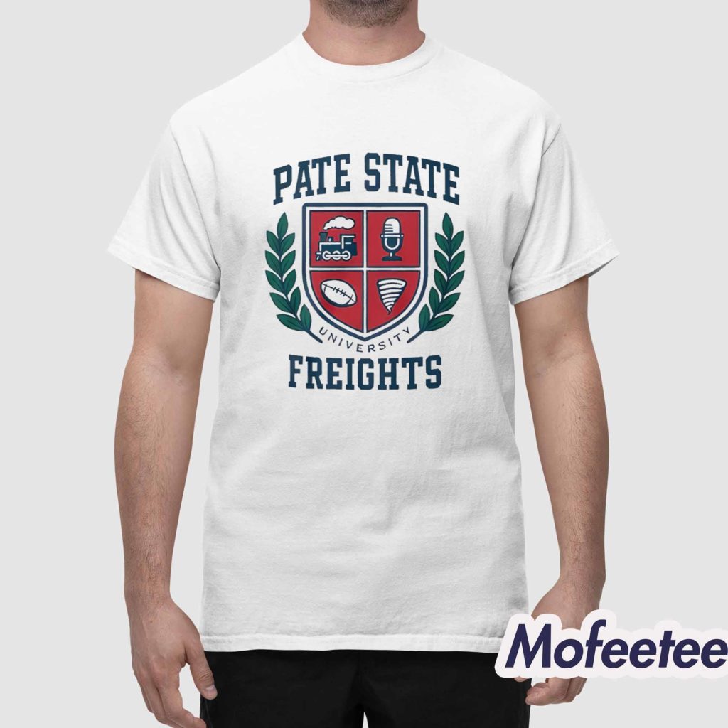 Josh Pate State Freights University Fall 2025 Shirt 1