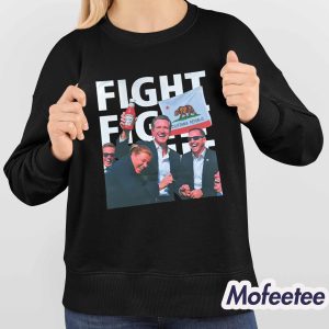 Gavin Newsom Fight Fight Fight Shirt 4