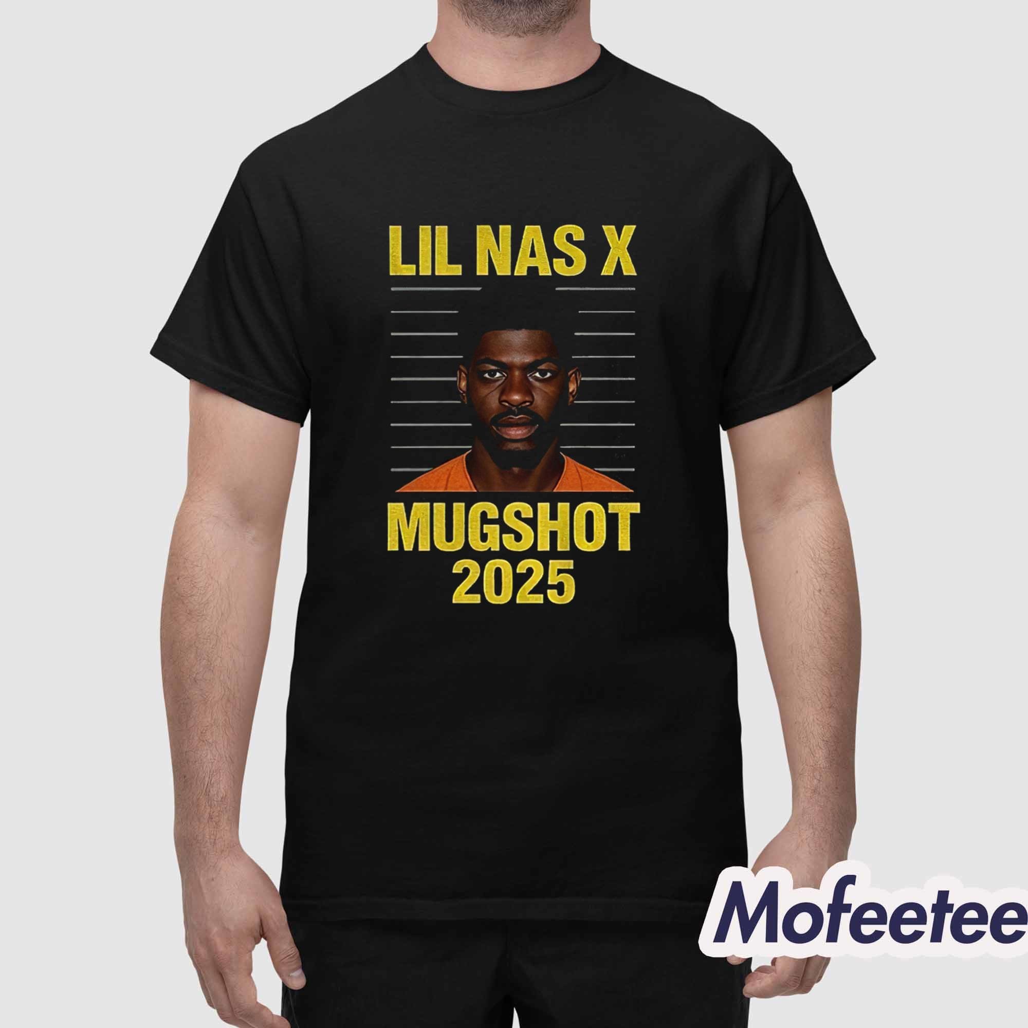 Lil Nas X Mugshot 2025 Shirt Lil Nas X Mugshot 2025 Shirt