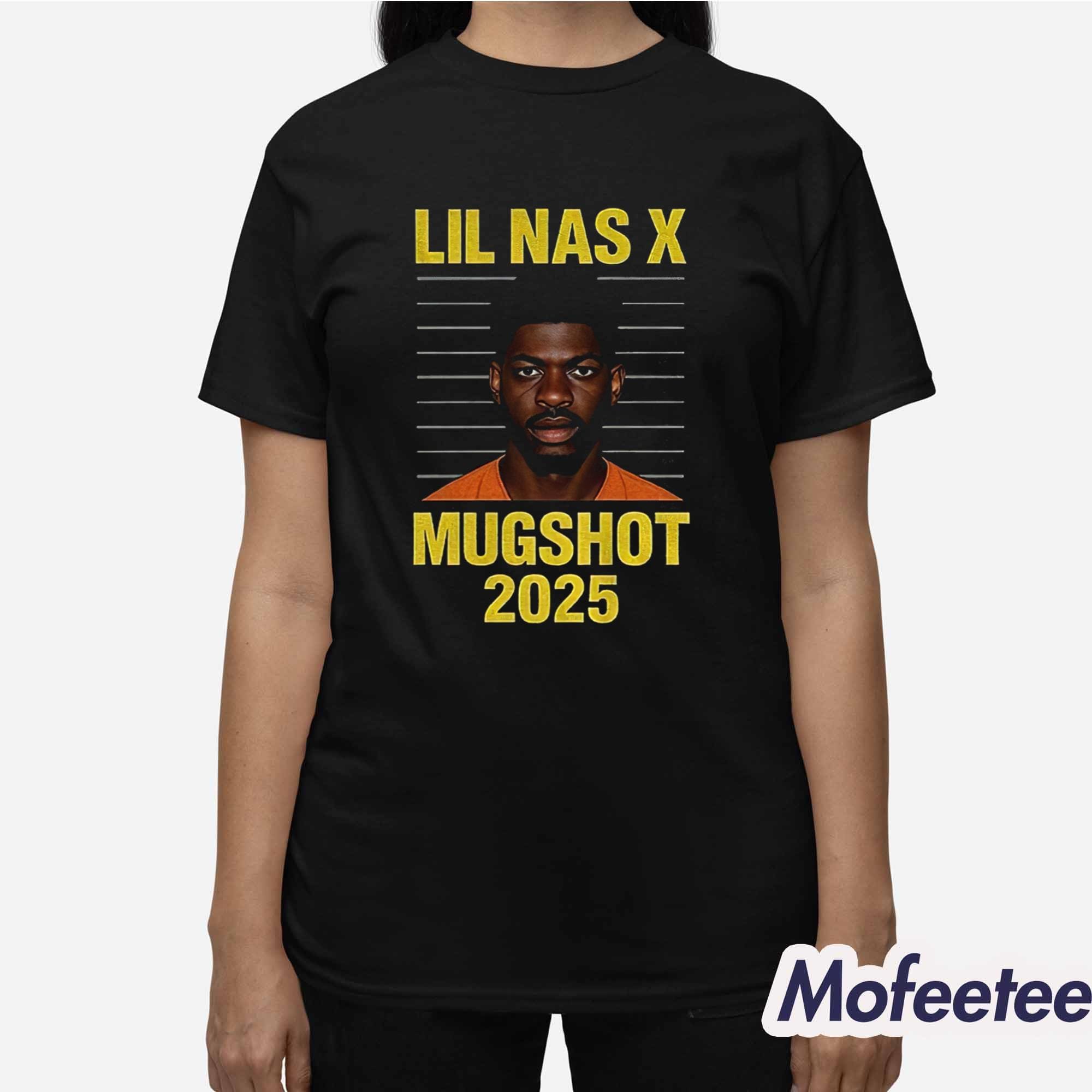 Lil Nas X Mugshot 2025 Shirt Lil Nas X Mugshot 2025 Shirt