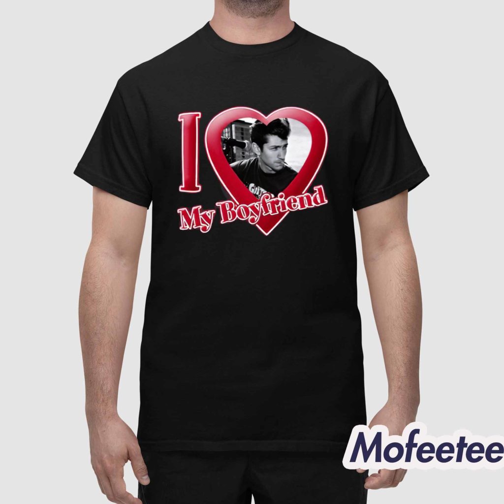 Louise Verneuil Alex Turner I Love My Boyfriend Shirt 1