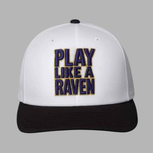 John Harbaugh Play Like A Raven Hat 1