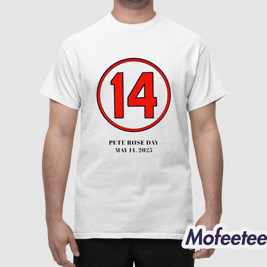 Matthew McLain Pete Rose Day May 14 2025 Shirt 1
