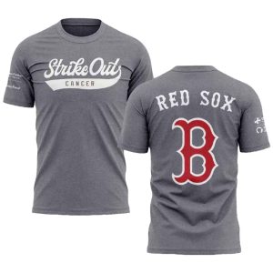 Strike Out Cancer Boston Red Sox Shirt 1