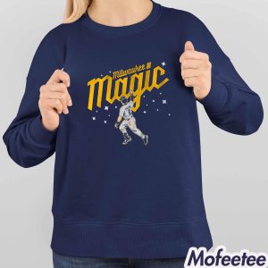 Isaac Collins Milwaukee Magic Shirt 4