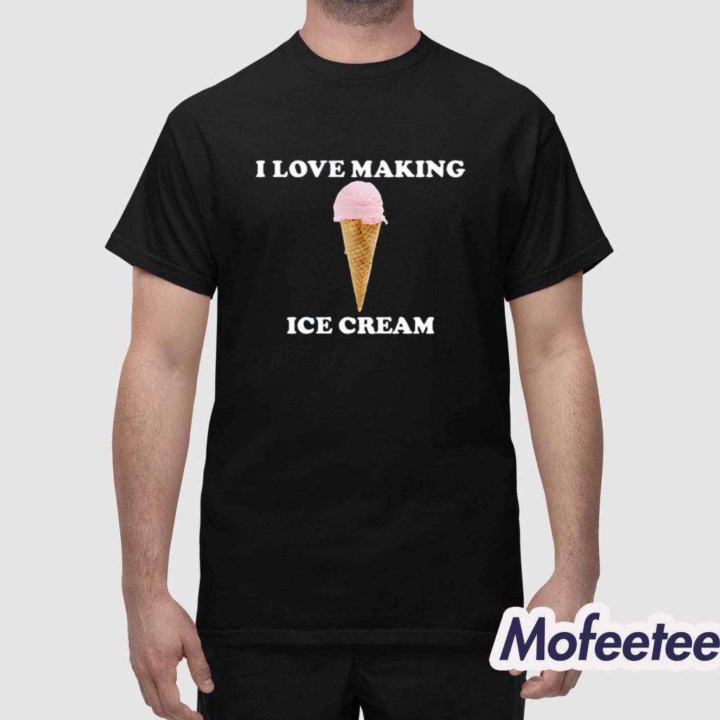 Orbital I Love Making Ice Cream Shirt 1