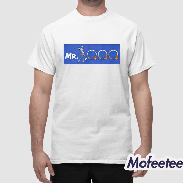 PJ Clark Wears PGA Tour’s Mr 1 000 Cameron Young Shirt