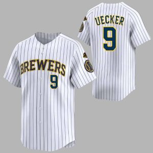 Brewers Honoring Mr Baseball Bob Uecker 2025 Jersey 1