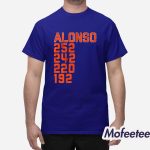 Pete Alonso New York Home Run List Shirt