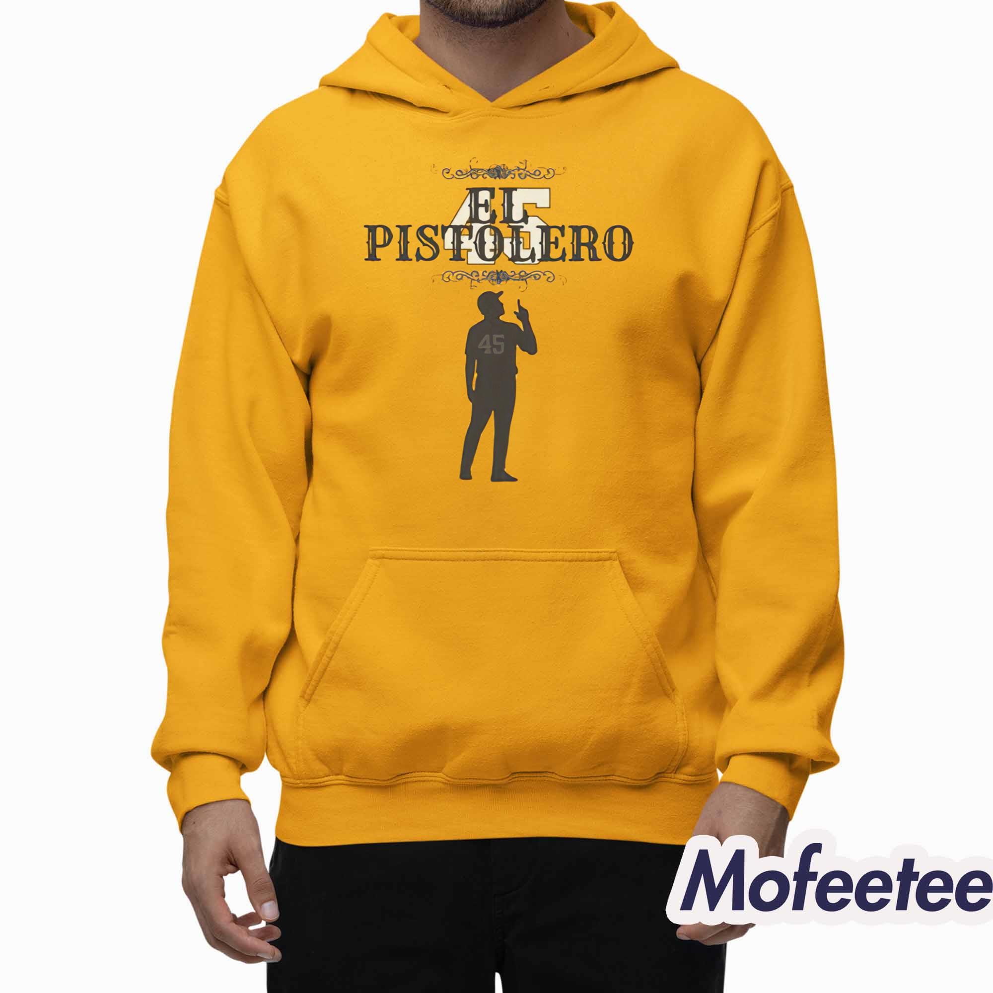 Pirates Quinn Priester El Pistolero 45 Shirt Pirates Quinn Priester El Pistolero 45 Shirt