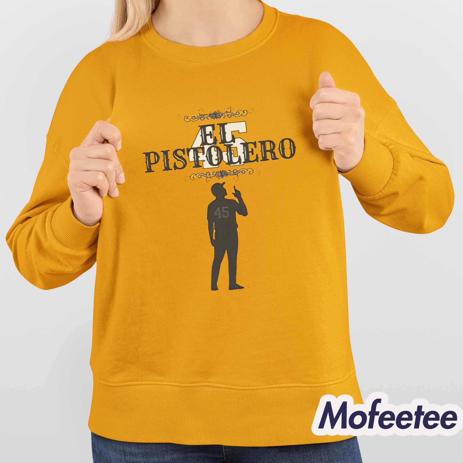 Pirates Quinn Priester El Pistolero 45 Shirt Pirates Quinn Priester El Pistolero 45 Shirt