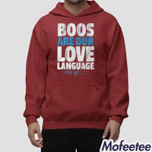 Max Kepler Boos Are Our Love Language Shirt 2