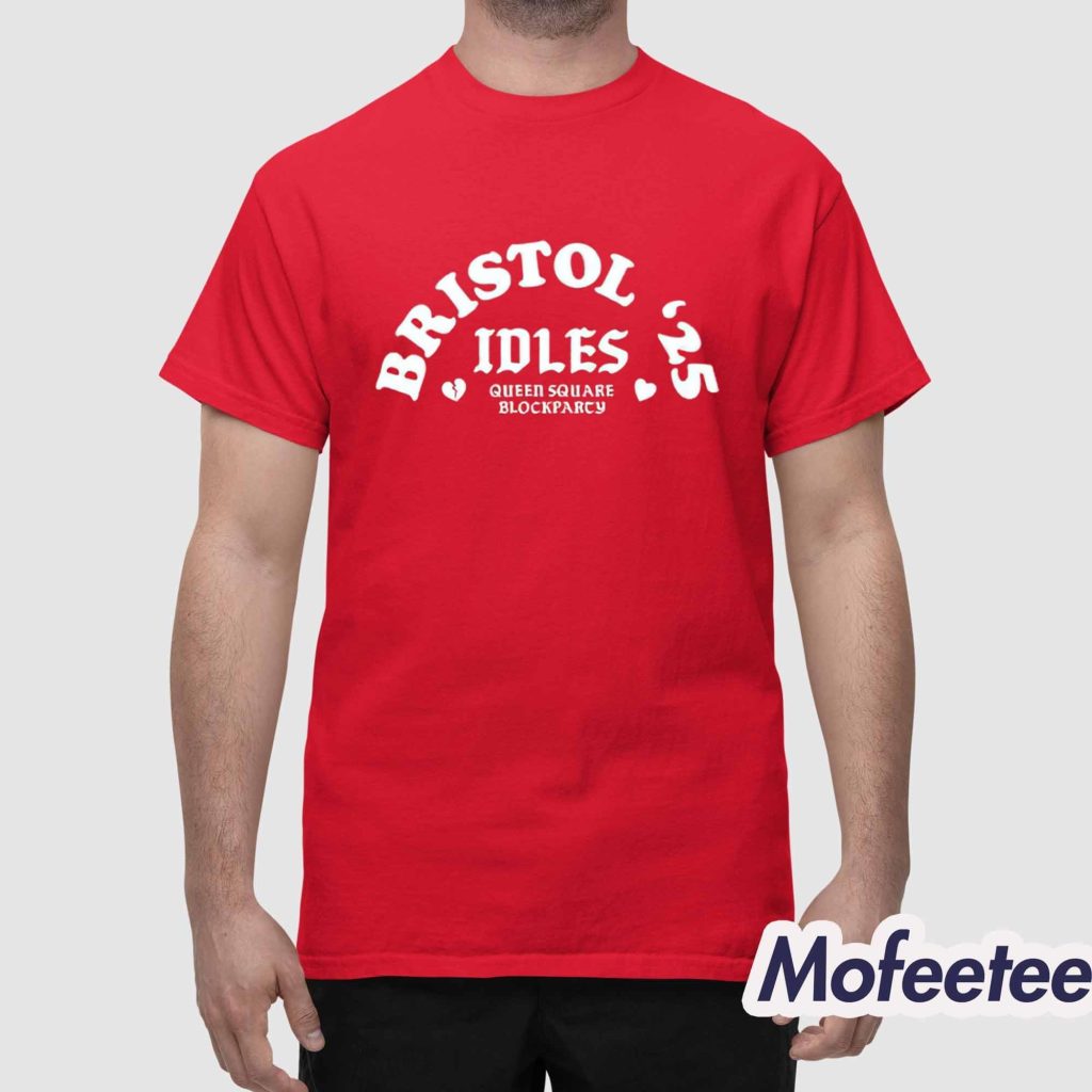 Queen Square Block Party Flocked Shirt 1