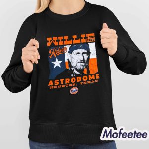 Willie Nelson Astrodome Houston Texas Shirt 4