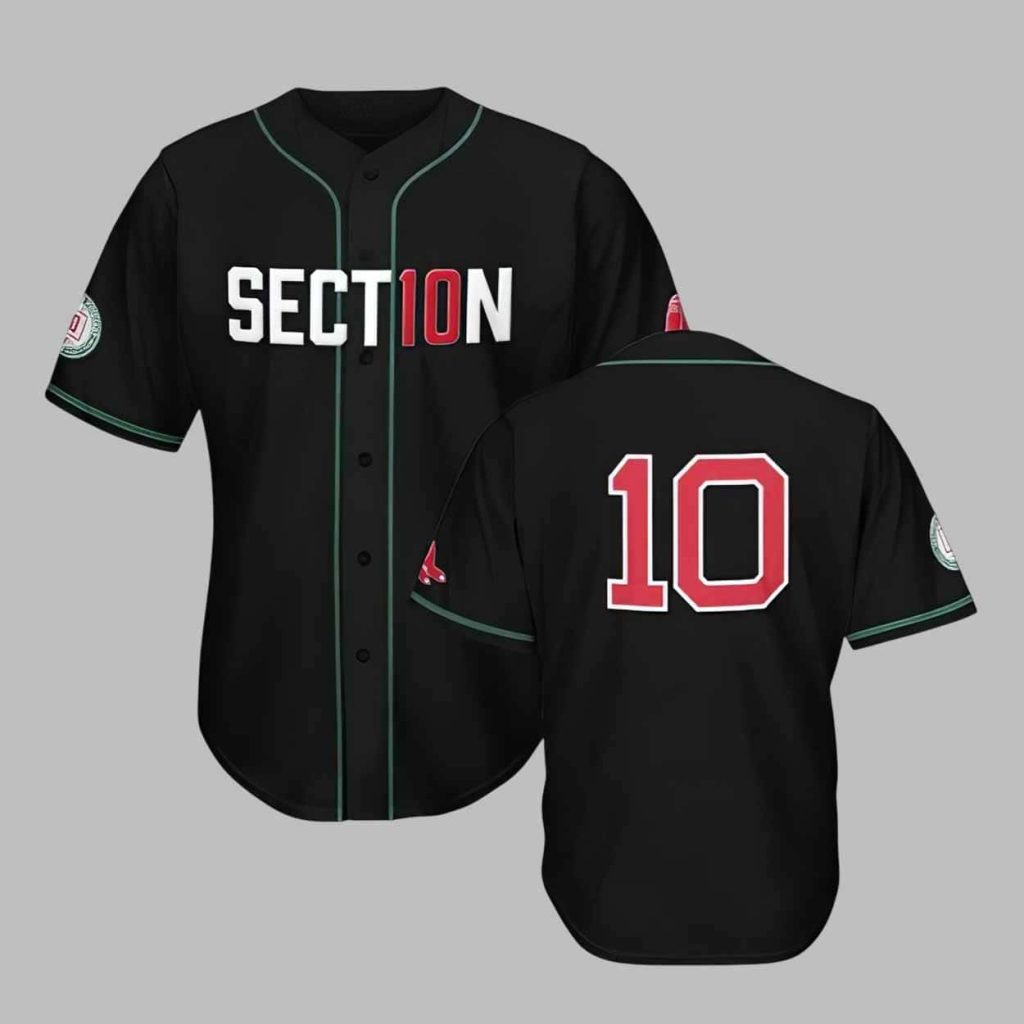 Red Sox Section 10 Night Jersey 2025 Giveaway 1