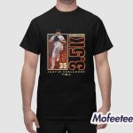 San Francisco Baseball Giants Justin Verlander 3,500 Career Strikeouts Shirt