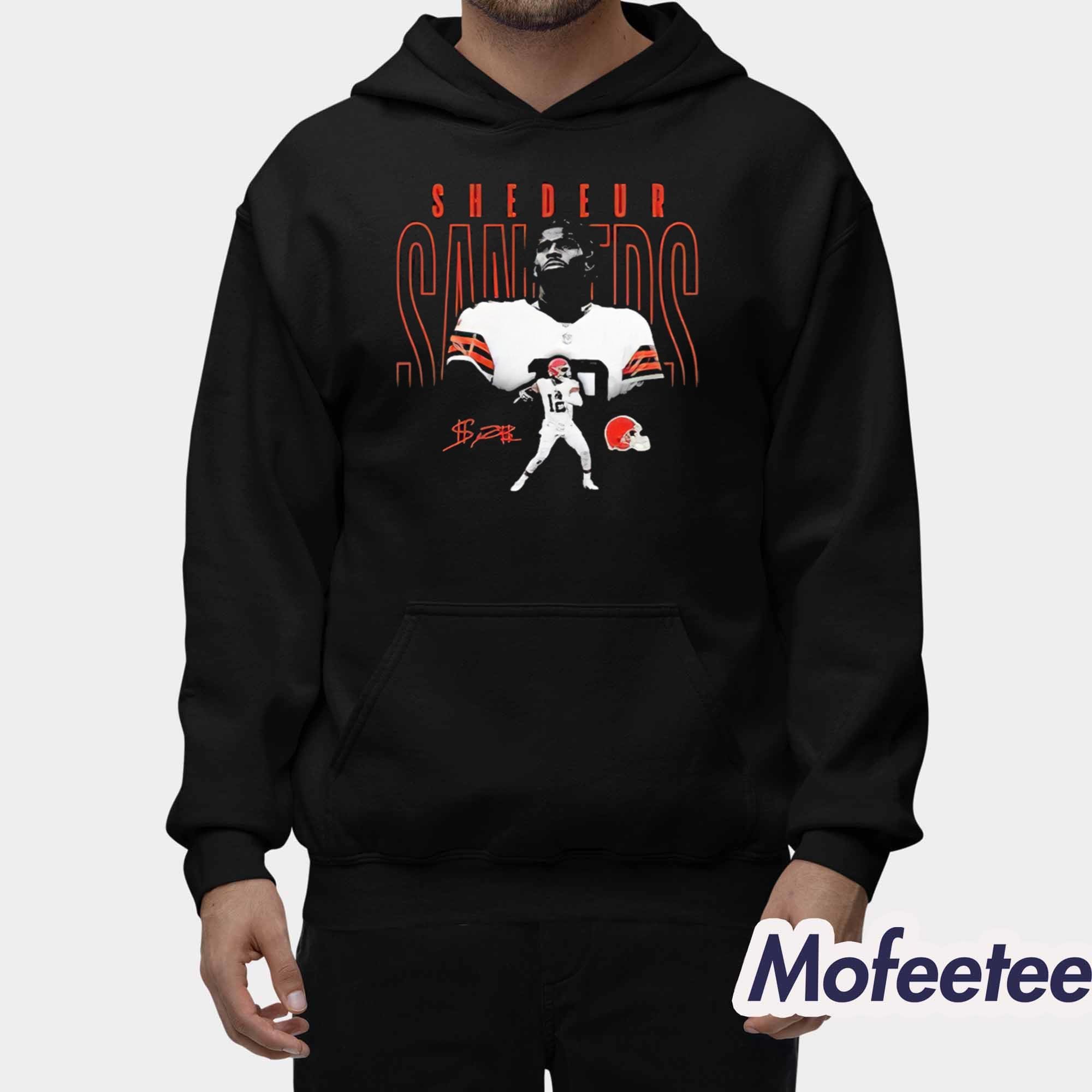 Shedeur Sanders Browns Black Humble Shadow Player Shirt Shedeur Sanders Browns Black Humble Shadow Player Shirt