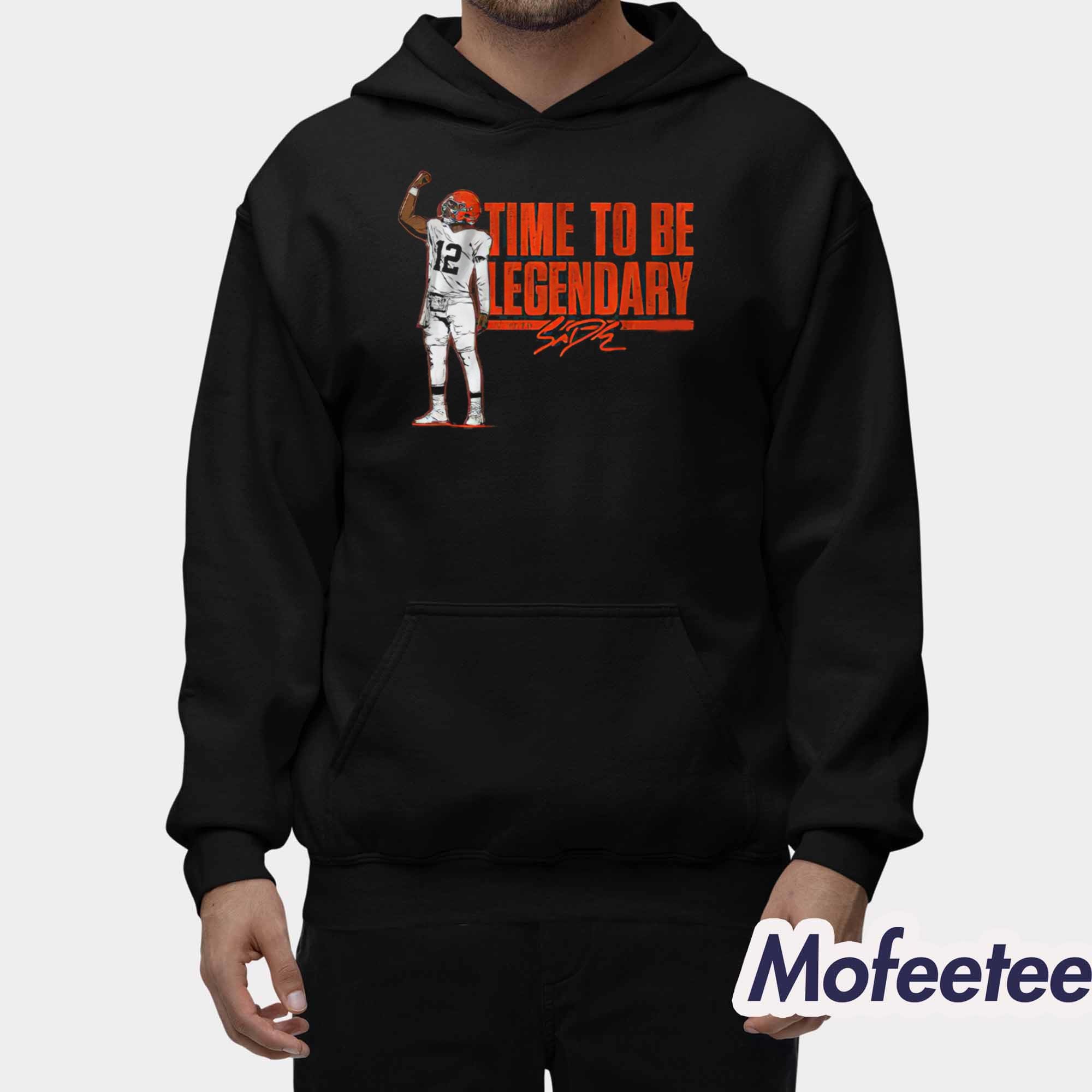 Shedeur Sanders Time To Be Legendary Shirt Shedeur Sanders Time To Be Legendary Shirt