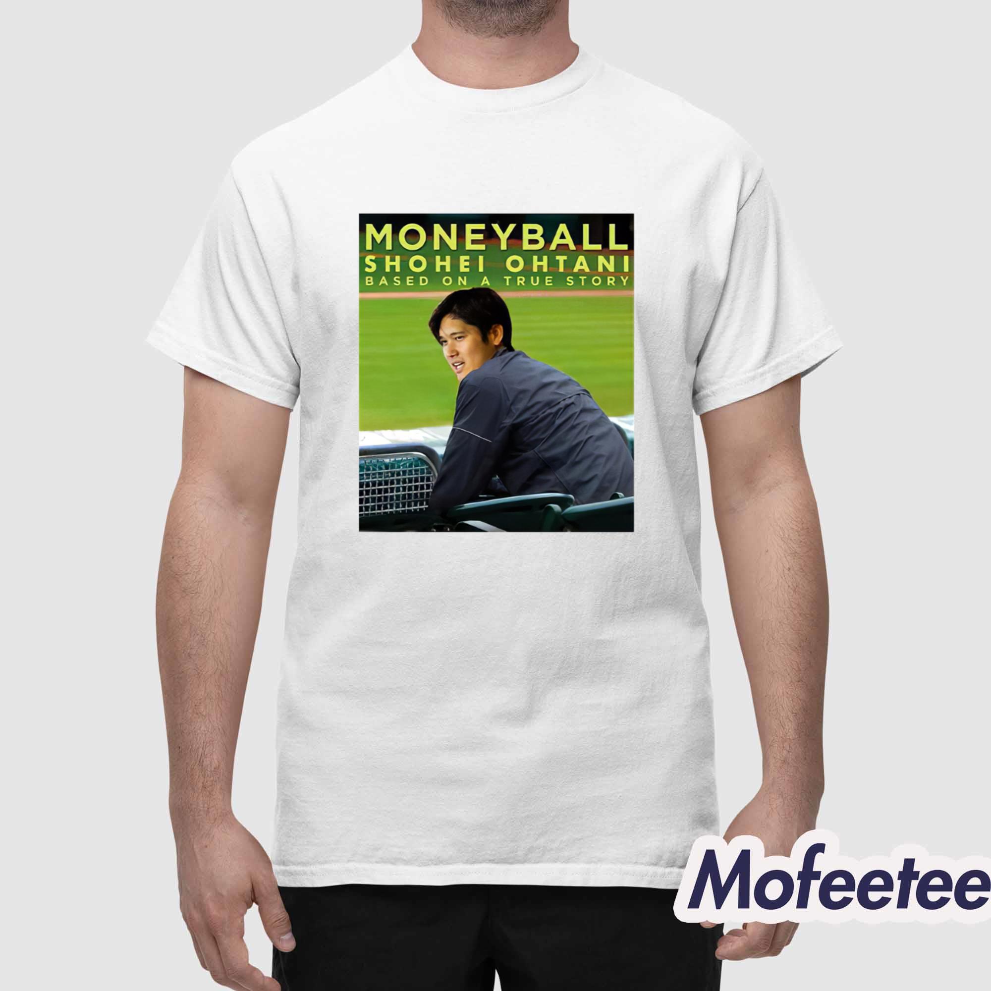 Shohei Ohtani Moneyball Based On A True Story Baseball Movie Shirt Shohei Ohtani Moneyball Based On A True Story Baseball Movie Shirt