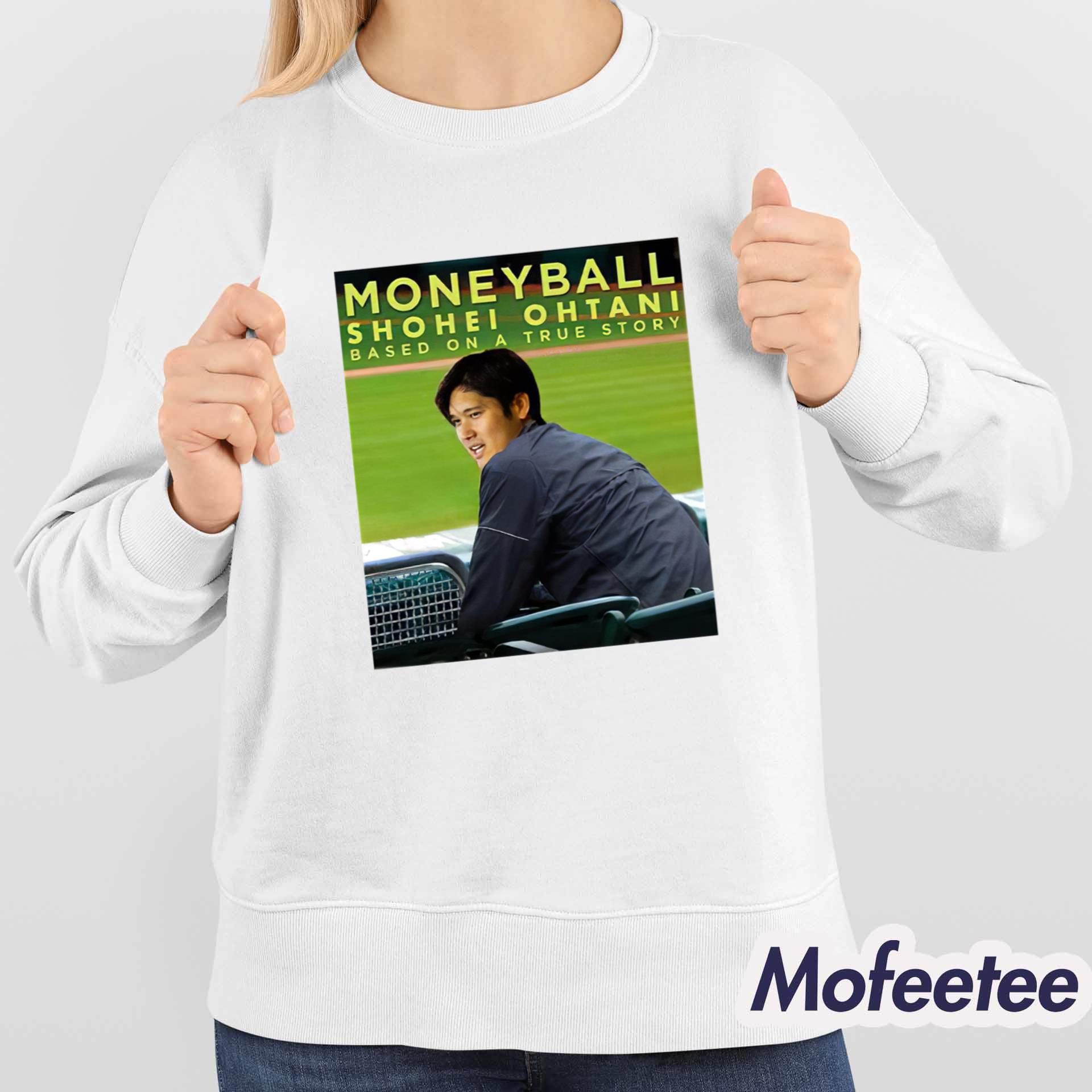 Shohei Ohtani Moneyball Based On A True Story Baseball Movie Shirt Shohei Ohtani Moneyball Based On A True Story Baseball Movie Shirt