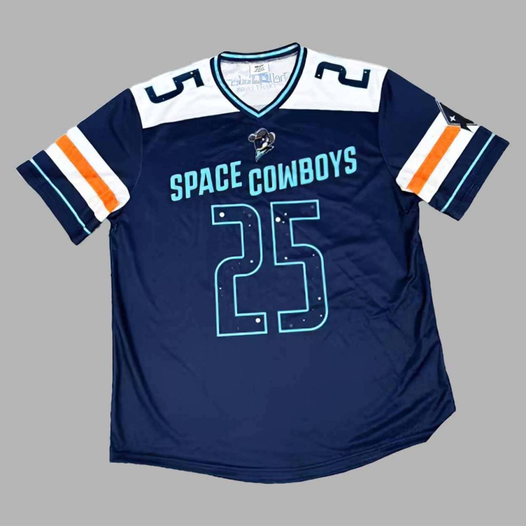 Sugar Land Space Cowboys Football Jersey 2025 Giveaway 1