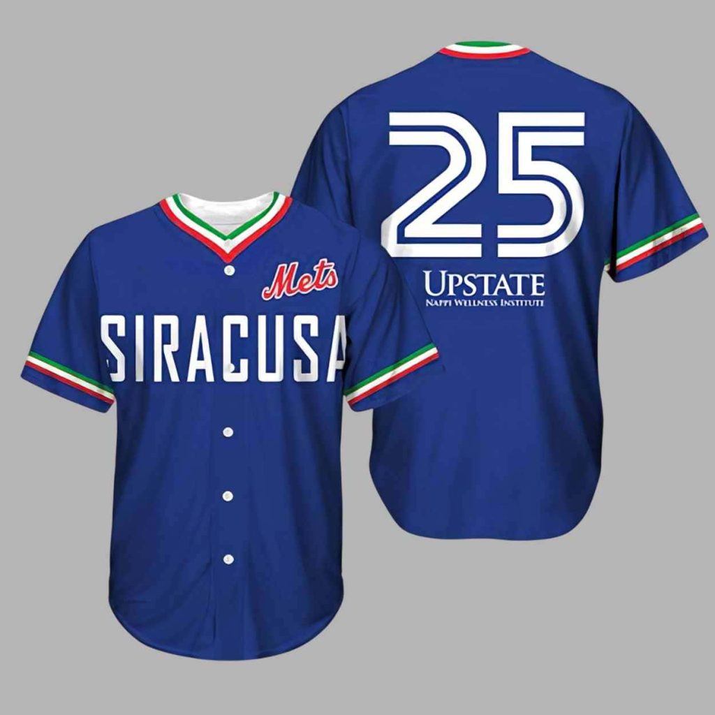 Syracuse Mets Italian Jersey 2025 Giveaway 1