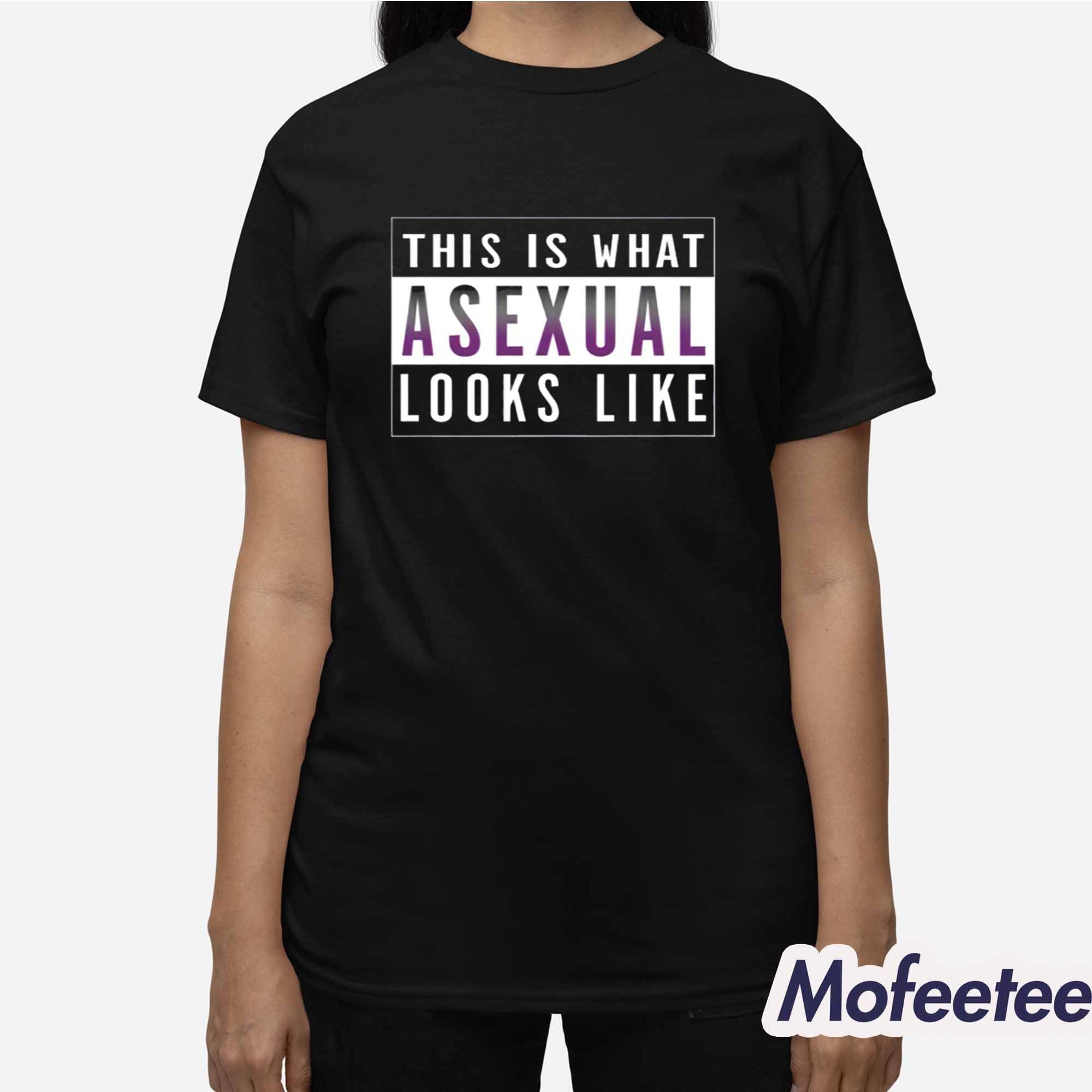 This is What Asexual Looks Like Shirt This is What Asexual Looks Like Shirt