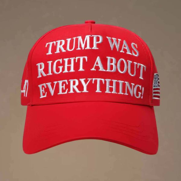 Trump Was Right About Everything FIFA World Cup Hat