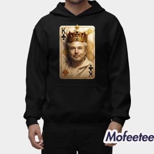 Elon Musk The King Of Mars Card Shirt 2