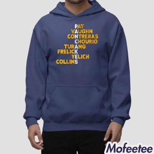 Milwaukee Brewers Pancakes Pat Vaughn Contreras Chourio Turang Frelick Yelich Collins Shirt 2