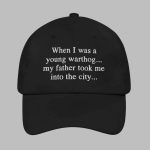 When I Was A Young Warthog My Father Took Me Into The City Hat