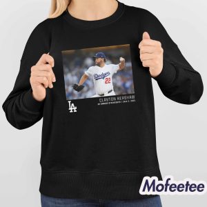 Los Angeles Baseball Clayton Kershaw 3K Career Strikeouts Micro Moments Shirt 4