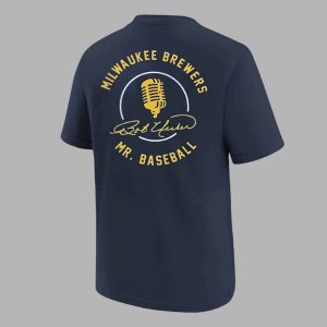 Brewers Honoring Mr Baseball Bob Uecker Shirt 3