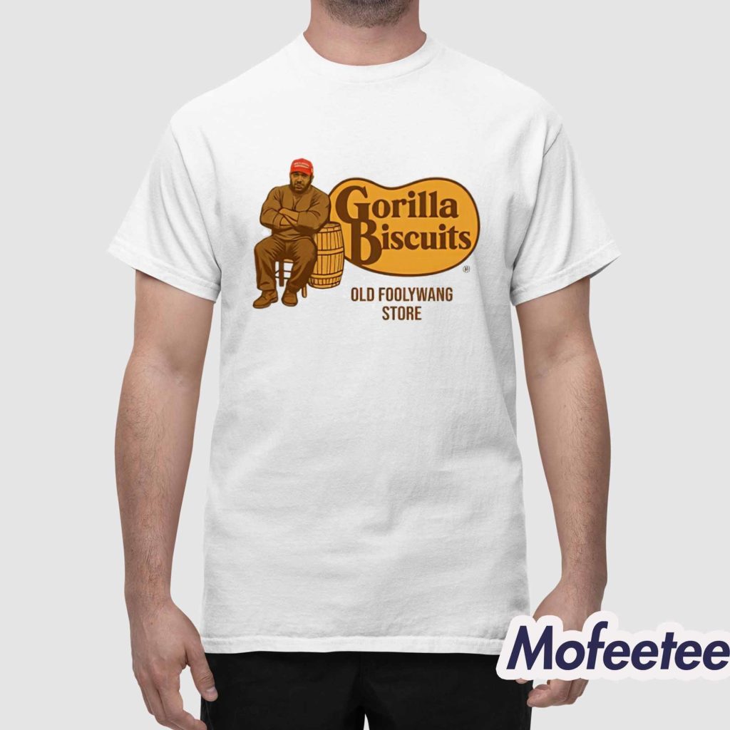 Zeek Arkham Gorilla Biscuits Old Foolywang Store Shirt 1 Zeek Arkham Gorilla Biscuits Old Foolywang Store Shirt 1
