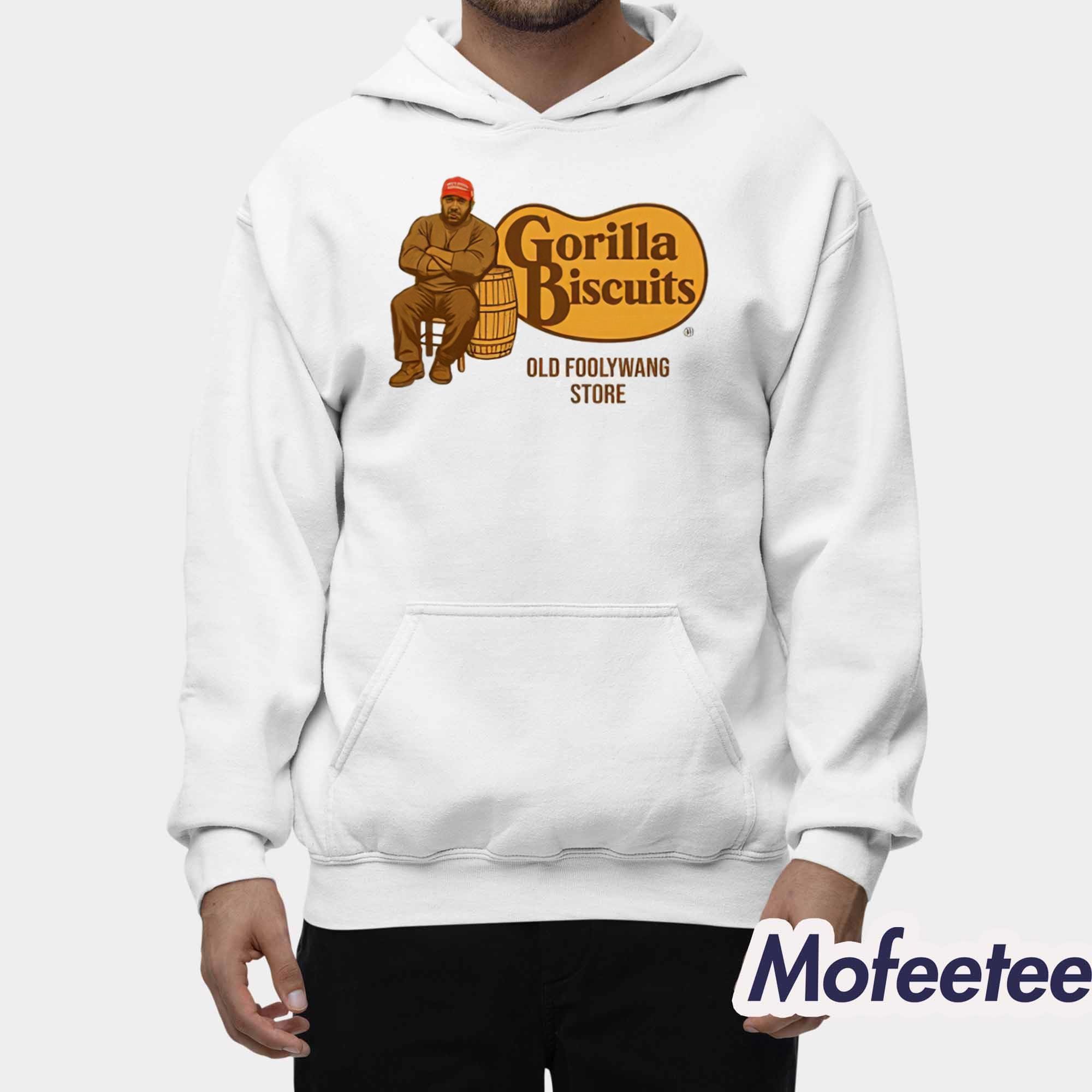Zeek Arkham Gorilla Biscuits Old Foolywang Store Shirt Zeek Arkham Gorilla Biscuits Old Foolywang Store Shirt