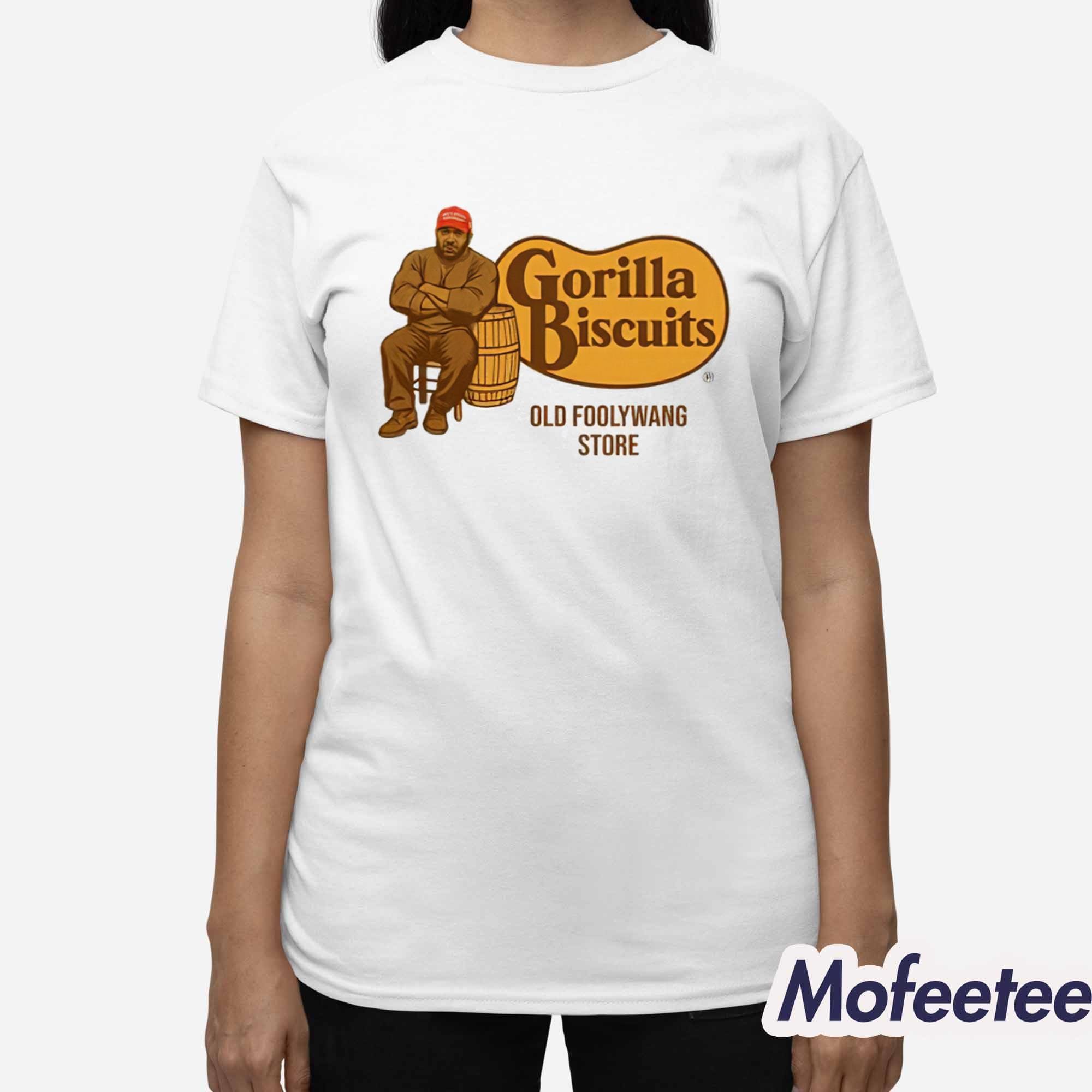 Zeek Arkham Gorilla Biscuits Old Foolywang Store Shirt Zeek Arkham Gorilla Biscuits Old Foolywang Store Shirt