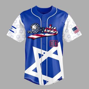 Island Ducks Jewish Heritage Night 2025 Baseball Jersey 2