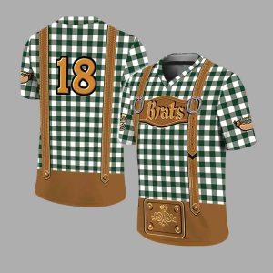 Wisconsin Timber Rattlers Bratoberfest with Brats Jersey 2025 Giveaway 1