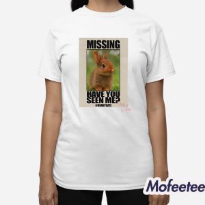 Missing Have You Seen Me Bunnygate Shirt 3