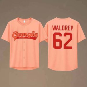 Hurston Waldrep Georgia Peaches Jersey Shirt 2025 2