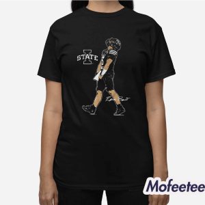 Iowa State Football Rocco Becht Superstar Pose Shirt 3