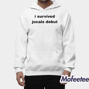 I Survived Jocals Debut Shirt 2