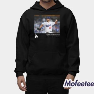 Los Angeles Baseball Clayton Kershaw 3K Career Strikeouts Micro Moments Shirt 2