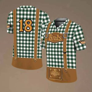 Wisconsin Timber Rattlers Bratoberfest with Brats Jersey 2025 Giveaway 2